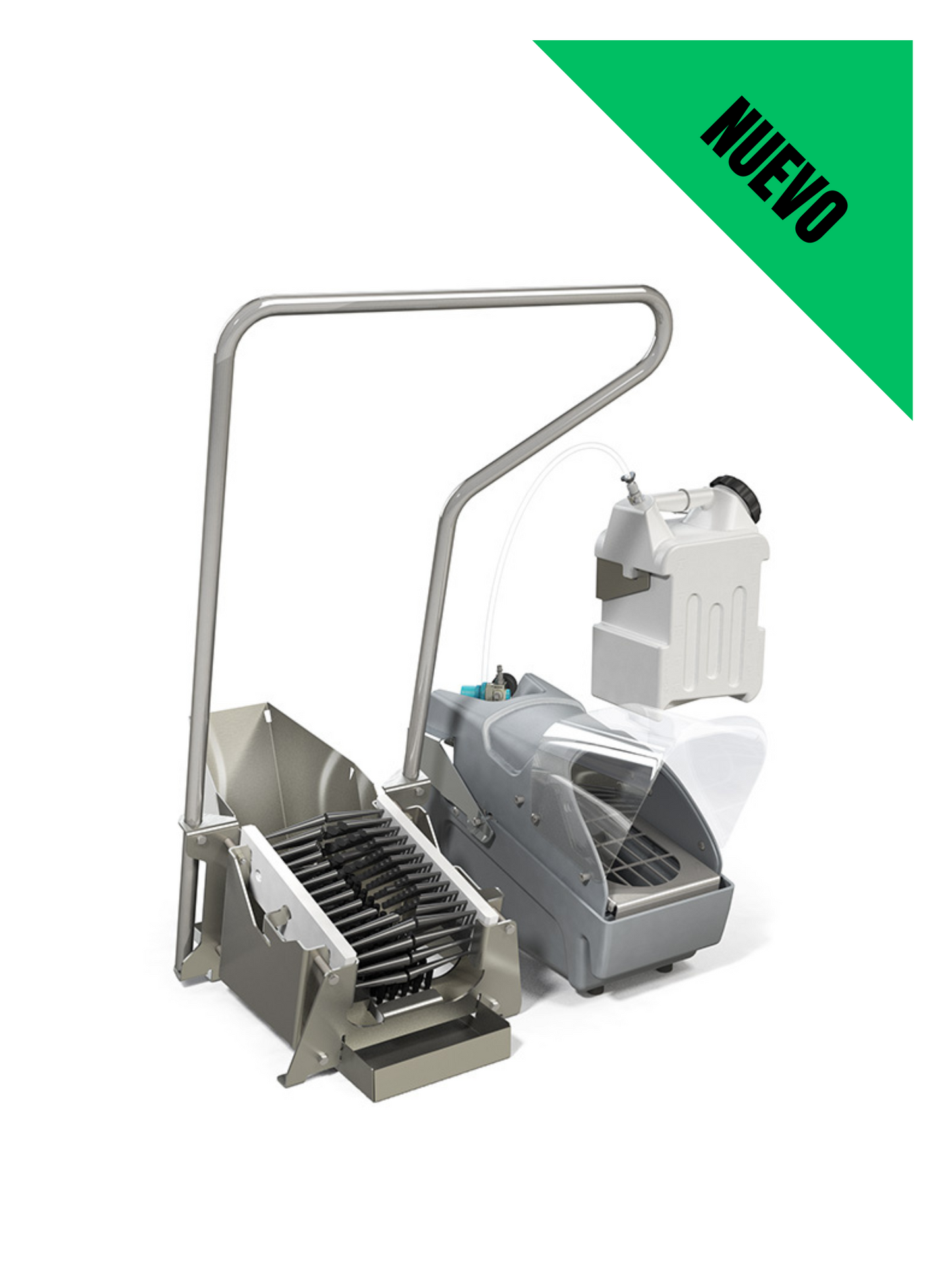 Unidad de sanitización de calzado con cepillo para botas #SS2-MBS
